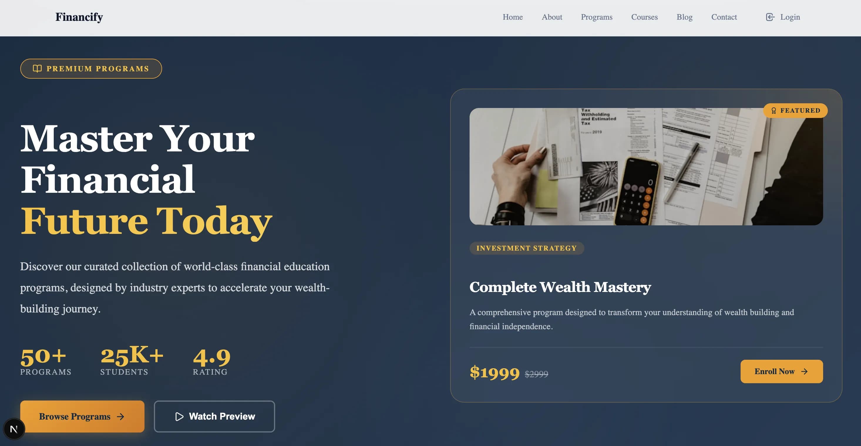 Professional Programs